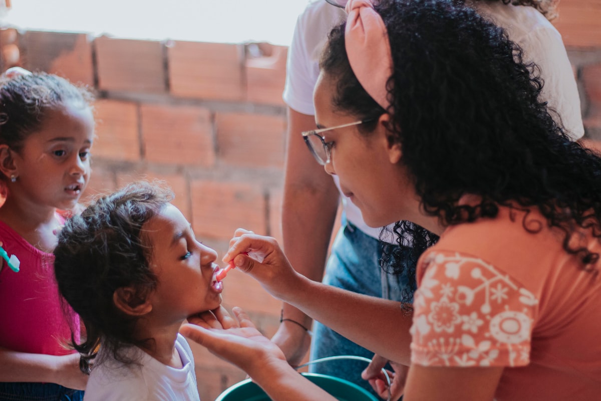 Family celebrating nutrition success